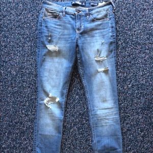 Hollister Low Rose super skinny jeans